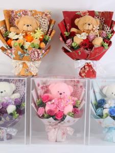 33159 Teddy Bear Big Bouquet Gift Box