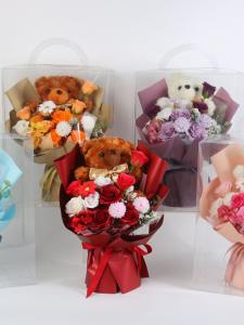 33156 Cartoon Bear Bouquet Gift Box